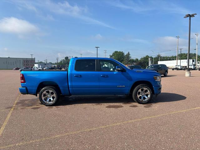 Photo of 2022 Hydro Blue Pearlcoat RAM 1500