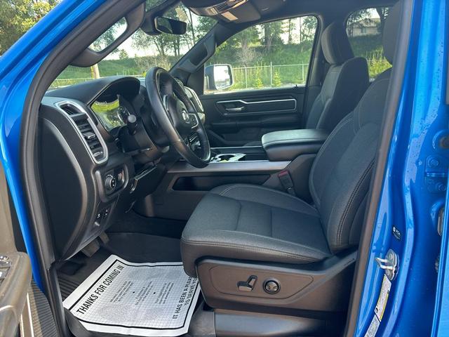 Photo of 2022 Hydro Blue Pearlcoat RAM 1500