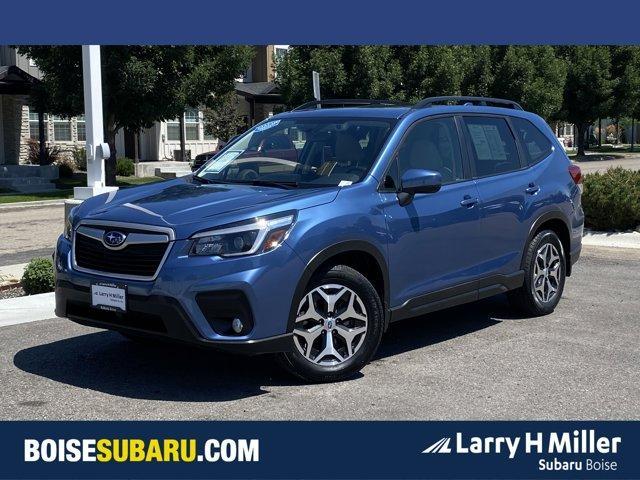 Photo of 2021 Horizon Blue Pearl Subaru Forester