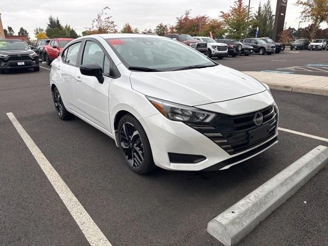 Photo of 2025 Aspen White Nissan Versa
