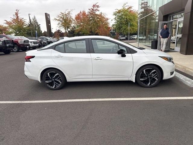 Photo of 2025 Aspen White Nissan Versa