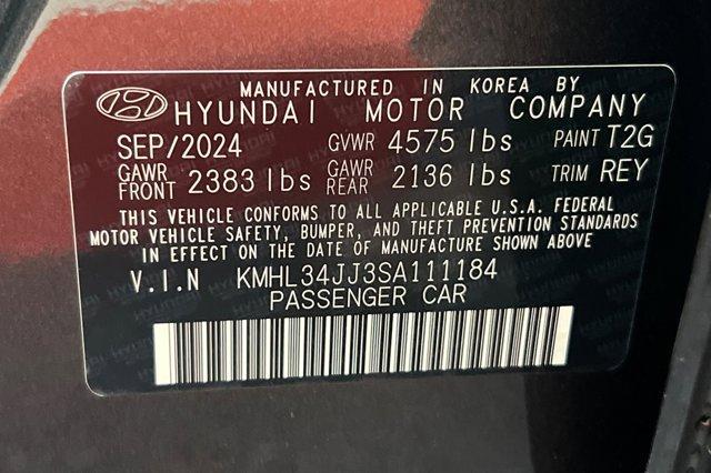 Photo of 2025 Portofino Gray Hyundai SONATA Hybrid