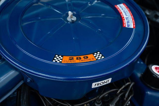 Photo of 1965 Blue Ford Mustang