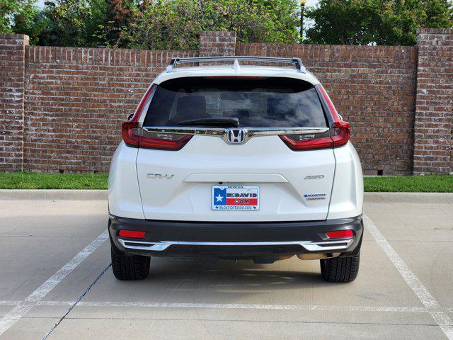 Photo of 2022 Platinum White Pearl Honda CR-V Hybrid