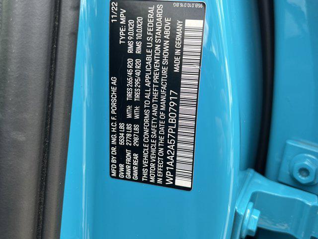 Photo of 2023 Miami Blue Porsche Macan