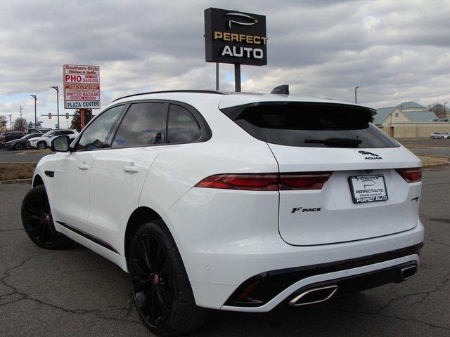 Photo of 2021 Fuji White Jaguar F-PACE