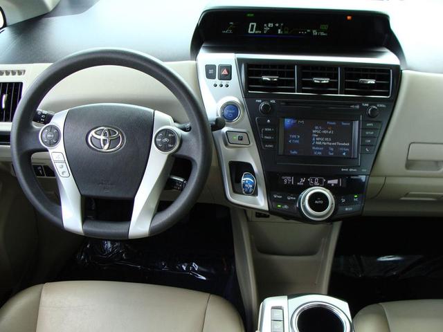 Photo of 2012 White Toyota Prius v