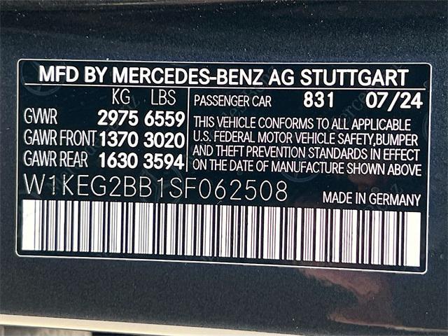 Photo of 2025 Graphite Grey Metallic Mercedes-Benz EQE 350+