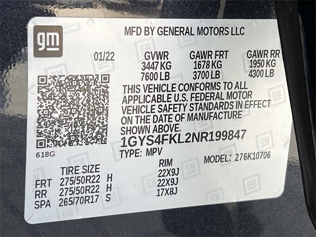 Photo of 2022 Galactic Gray Metallic Cadillac Escalade