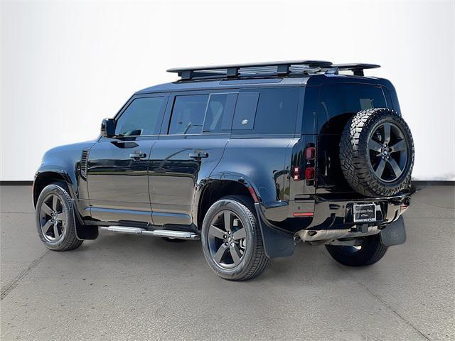 Photo of 2024 Santorini Black Metallic Land Rover Defender