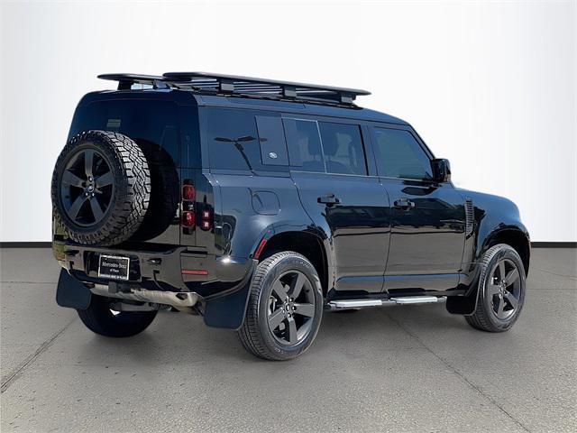 Photo of 2024 Santorini Black Metallic Land Rover Defender