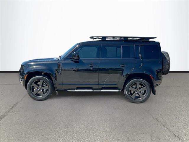 Photo of 2024 Santorini Black Metallic Land Rover Defender