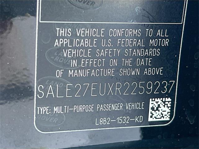 Photo of 2024 Santorini Black Metallic Land Rover Defender
