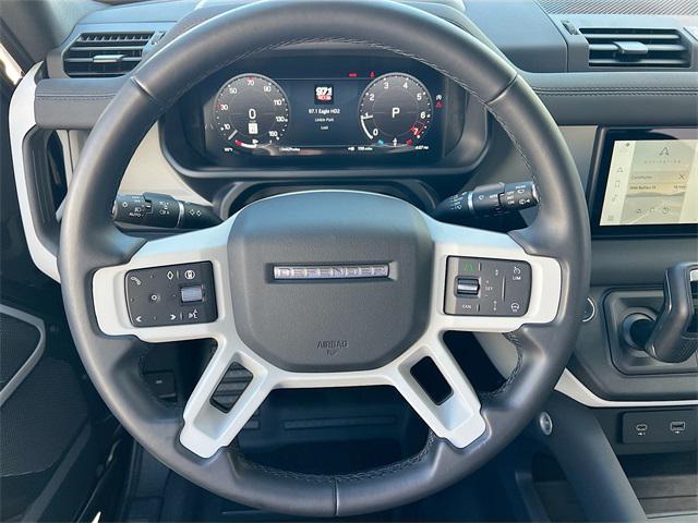 Photo of 2024 Santorini Black Metallic Land Rover Defender