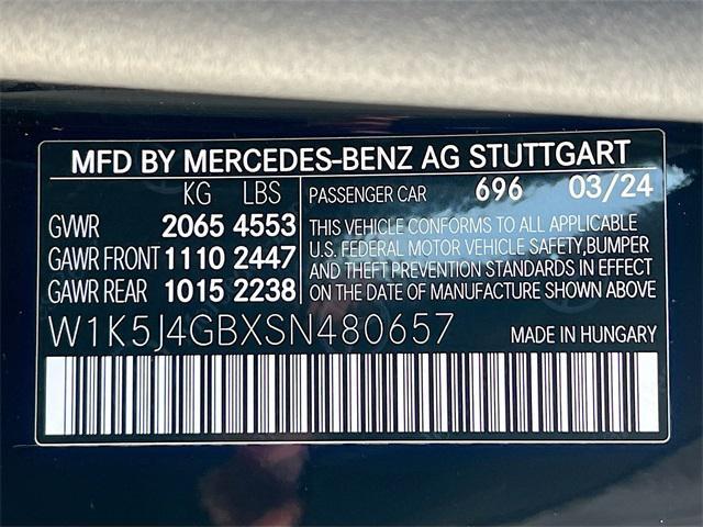 Photo of 2025 Night Black Mercedes-Benz CLA 250