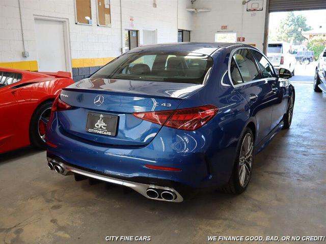 Photo of 2023 Blue Mercedes-Benz AMG C 43