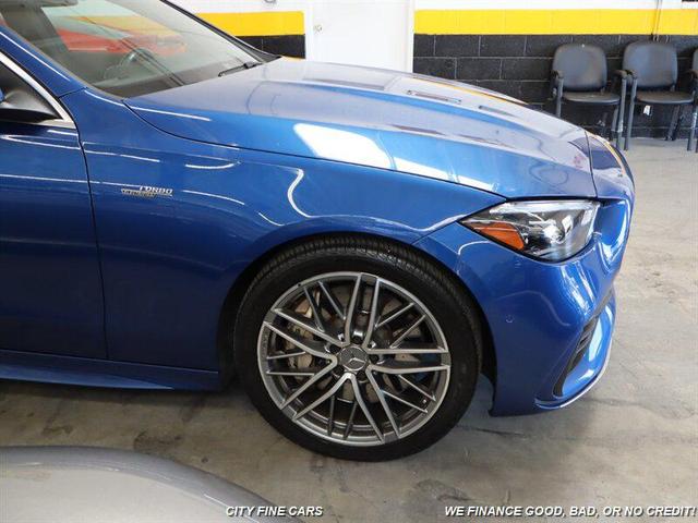 Photo of 2023 Blue Mercedes-Benz AMG C 43