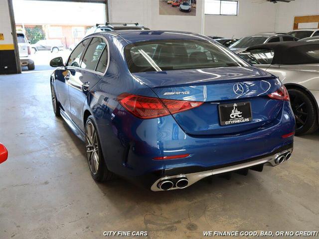 Photo of 2023 Blue Mercedes-Benz AMG C 43