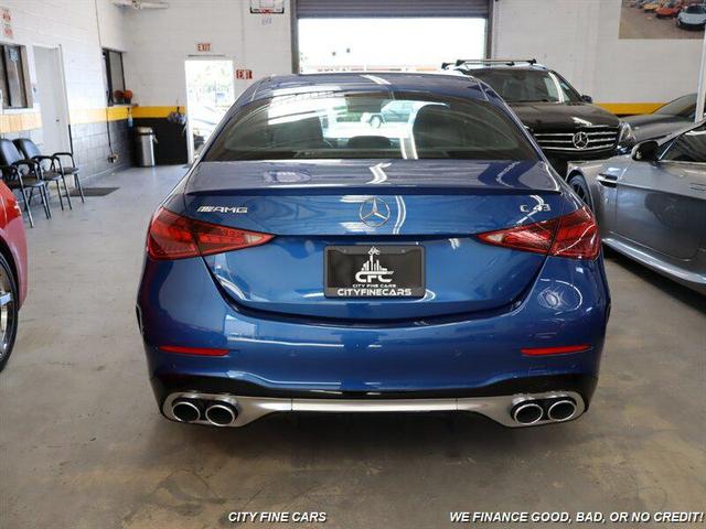 Photo of 2023 Blue Mercedes-Benz AMG C 43