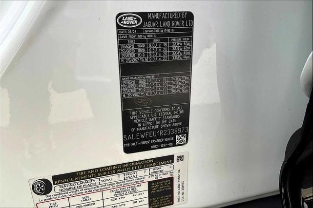 Photo of 2024 Fuji White Land Rover Defender