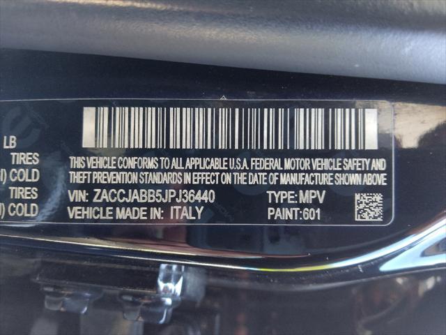 Photo of 2018 Black Jeep Renegade