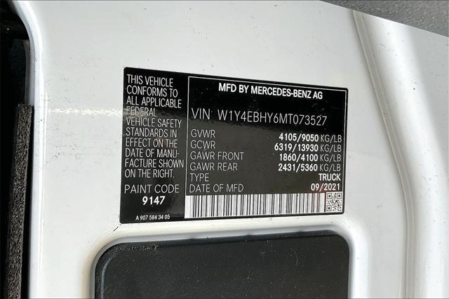 Photo of 2021 White Mercedes-Benz Sprinter 2500