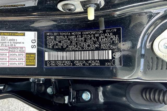 Photo of 2020 Black Sand Pearl Toyota Corolla