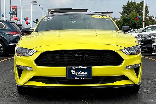 Photo of 2021 Grabber Yellow Ford Mustang