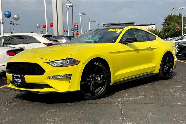 Photo of 2021 Grabber Yellow Ford Mustang