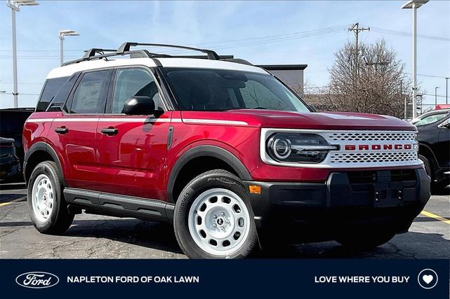 Photo of 2025 Ruby Red Metallic Tinted Clearcoat Ford Bronco Sport
