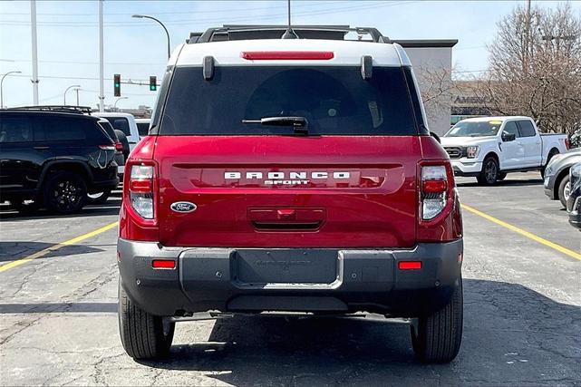 Photo of 2025 Ruby Red Metallic Tinted Clearcoat Ford Bronco Sport