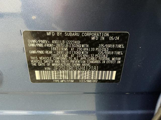 Photo of 2025 Blue Subaru Forester