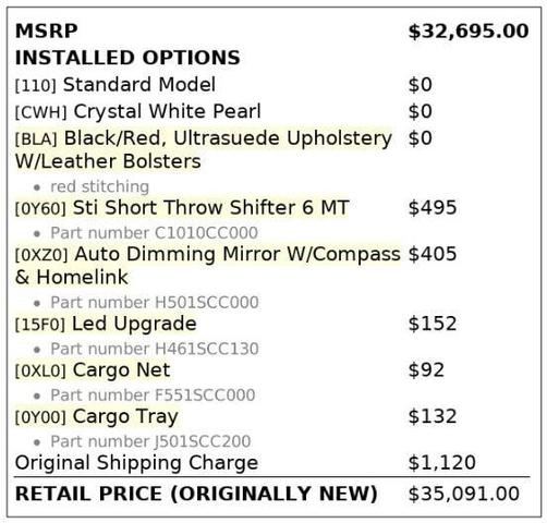 Photo of 2024 Crystal White Pearl Subaru BRZ