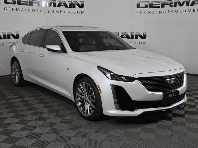 Photo of 2020 Crystal White Tricoat Cadillac CT5