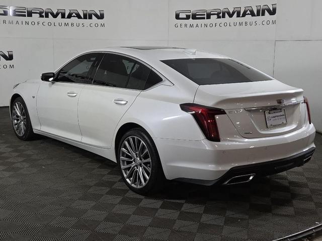Photo of 2020 Crystal White Tricoat Cadillac CT5