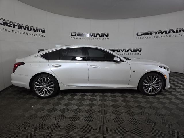 Photo of 2020 Crystal White Tricoat Cadillac CT5
