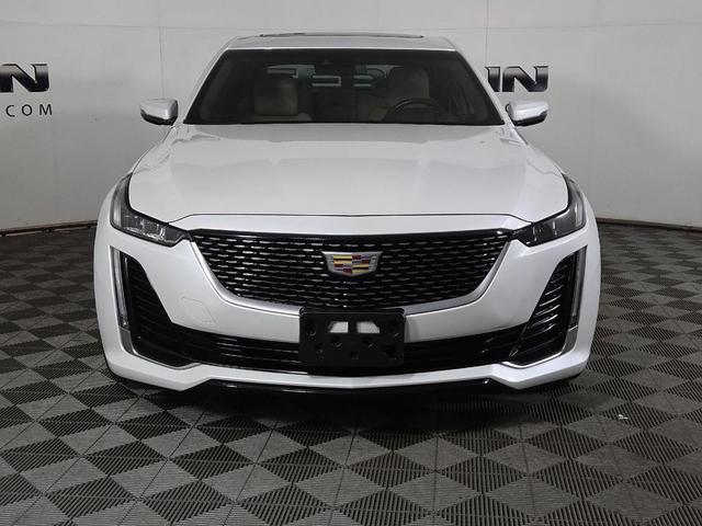 Photo of 2020 Crystal White Tricoat Cadillac CT5
