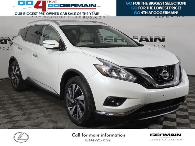 Photo of 2017 Pearl White Nissan Murano