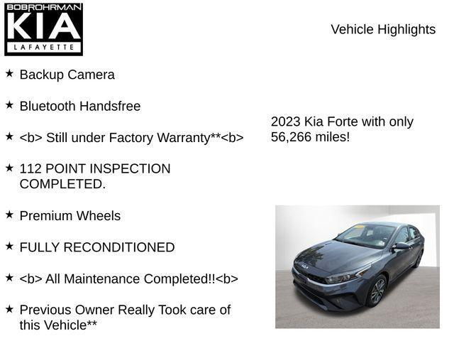 Photo of 2023 Gravity Gray Kia Forte