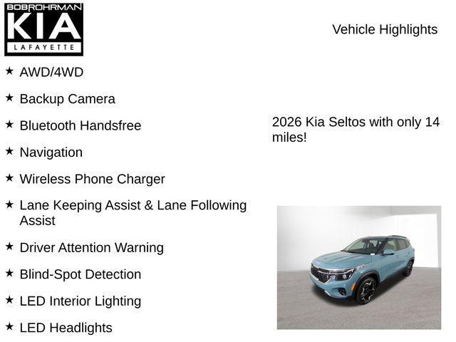 Photo of 2026 Blue Kia Seltos