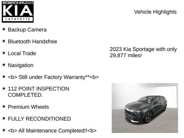 Photo of 2023 Gravity Gray Kia Sportage
