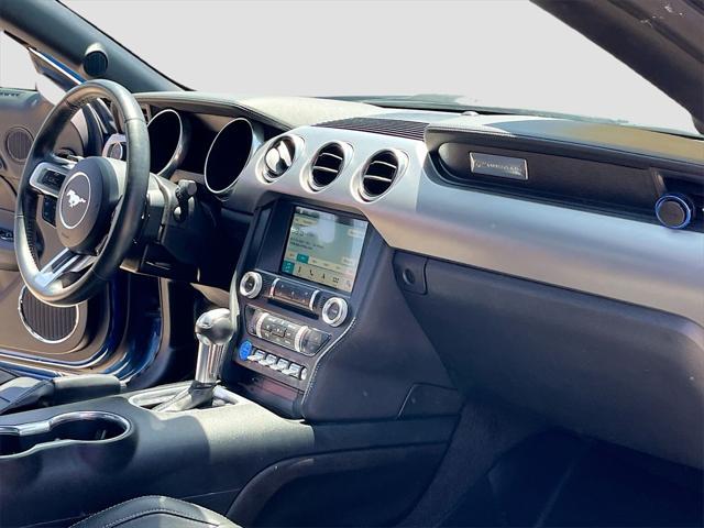 Photo of 2018 Lightning Blue Ford Mustang