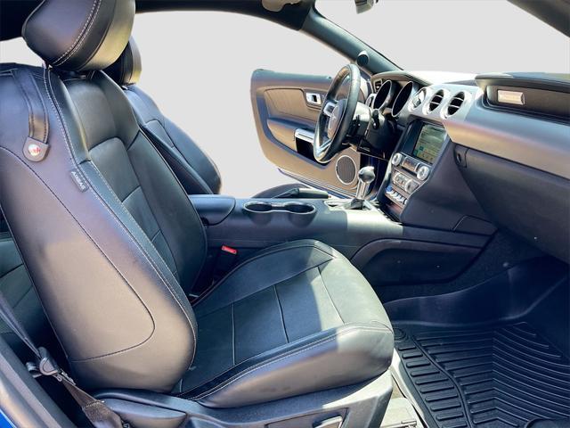 Photo of 2018 Lightning Blue Ford Mustang