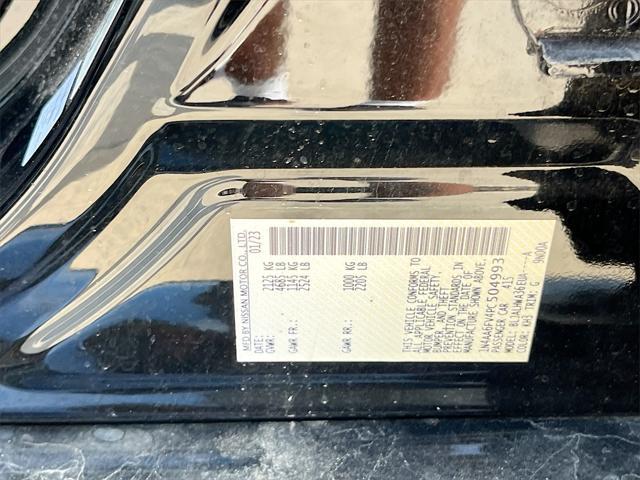 Photo of 2023 Super Black Nissan Maxima