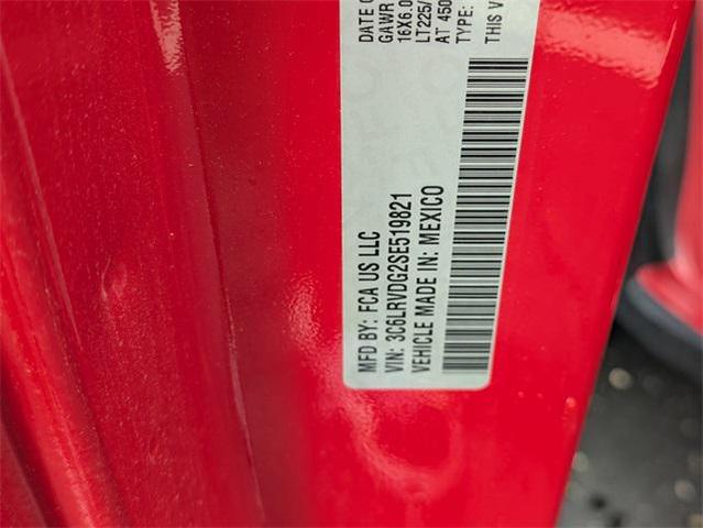 Photo of 2025 Flame Red Clearcoat RAM ProMaster 2500