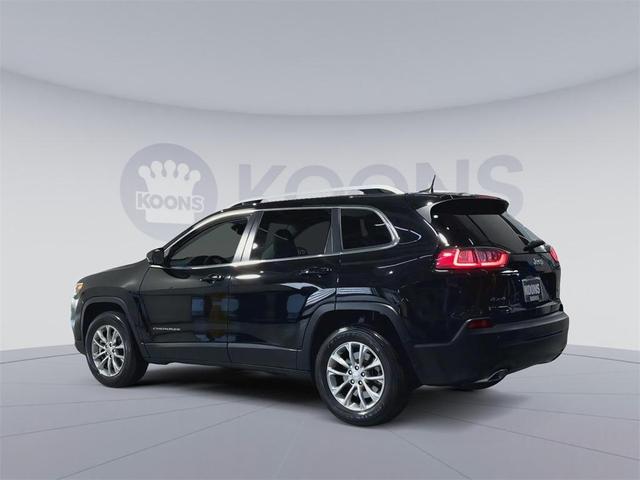Photo of 2021 Diamond Black Crystal Pearlcoat Jeep Cherokee