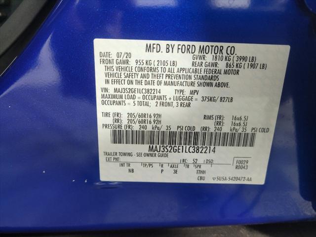 Photo of 2020 Blue Ford EcoSport