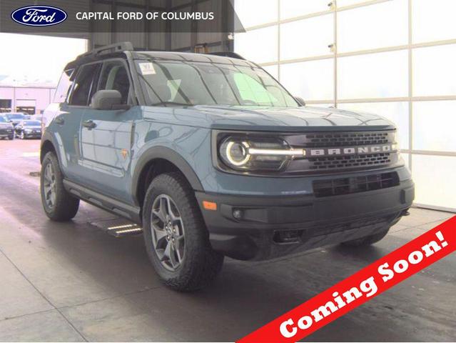 Photo of 2024 Azure Gray Metallic Tri-Coat Ford Bronco Sport