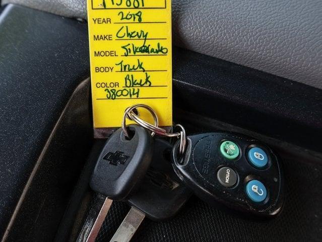 Photo of 2018 Black Chevrolet Silverado 1500