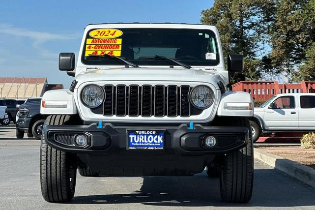 Photo of 2024 Bright White Clearcoat Jeep Wrangler 4xe